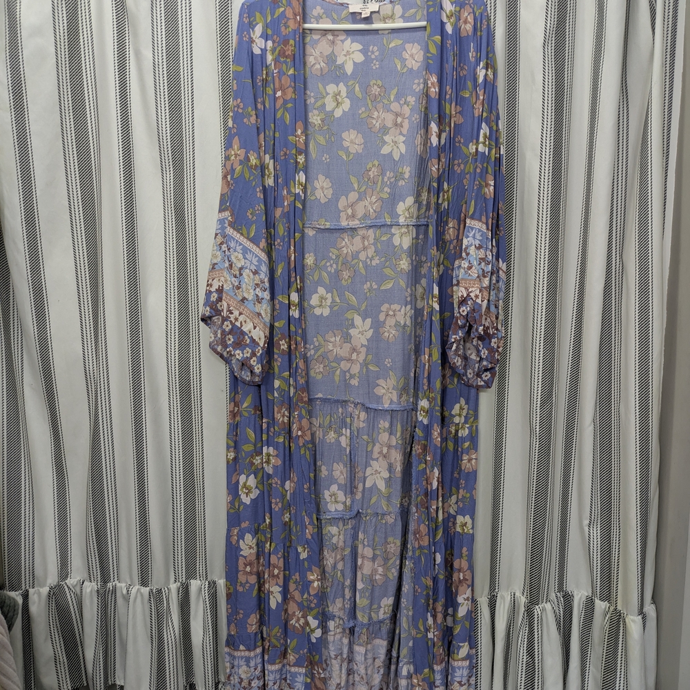 Floral Sheer Kimono